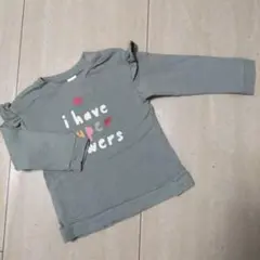 H&M　Tシャツ（薄手スウェット）92