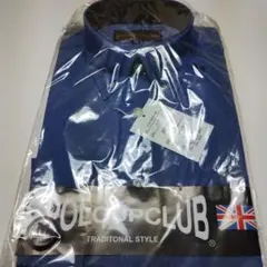 POLOUPCLUB 青 Mサイズ 長袖ワイシャツM