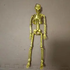 ゴールド スケルトン キーホルダー アミューズメント