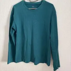 UNIQLO グリーン 長袖カットソー M