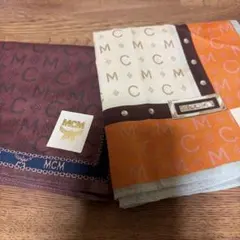 MCM ハンカチ 2枚セット ロゴ 総柄のサムネイル
