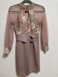 JEWELS/レースナイト.キャバドレス/Sサイズ/ピンク