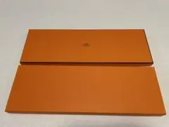 【HERMES】 エルメス ギフト箱（ネクタイ）×2個セット美品エルメス