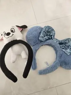 ディズニーカチューシャ　ミニー　101匹わんちゃん