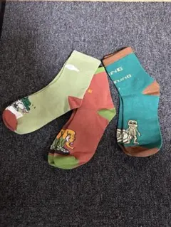 人気！イタリアンブレインロット！！靴下3足セット　20〜23センチくらい