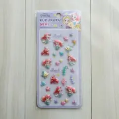 ディズニー　ぷくぷくシール　リトルマーメイド　アリエル