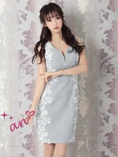 【即購入可‼️】レースan ツイード　キャバ　ドレス　S