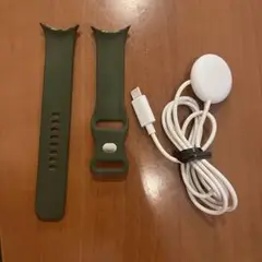 Google Pixel Watch 初代 充電ケーブルとバンド(緑・L)セット