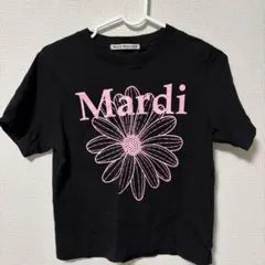Mardi Mercredi ブラック Tシャツ