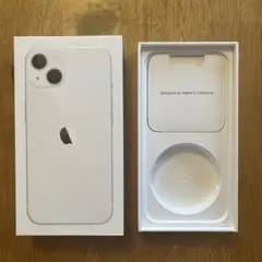 Apple iPhone 13 ホワイト 箱のみ