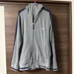 BURBERRY BLACK LABEL3 グレー パーカー Lサイズ