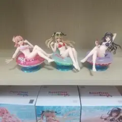 俺ガイル 冴えカノ フィギュア 開封品 セット Aqua Float Girls