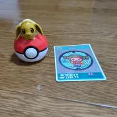 ポケモン イーブイ フィギュア マンホールカード 水戸市