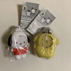 サンリオ フォトフレームマスコット ポムポムプリン ポチャッコ 2点セット
