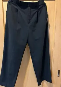 ユニクロ タックワイドパンツ lサイズ