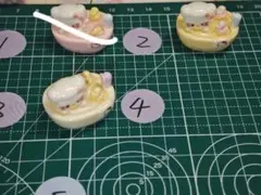 ボート型デコレーションパーツ 6セット