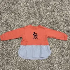 ミッキー カットソー　100cm