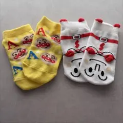 アンパンマン 食パンマン 靴下 13-19cm 2足セット
