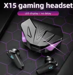 新品 未使用TWS Bluetoothワイヤレスヘッドセット 黒