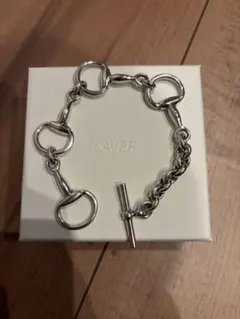 laver 925 FOUR BIT CHAIN T BAR - メルカリ