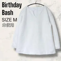 【未使用】 BIRTHDAY BASH キーネック 長袖 トップス プルオーバー