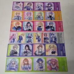 プロセカ　6種類　ローソン　クリアシート　セット