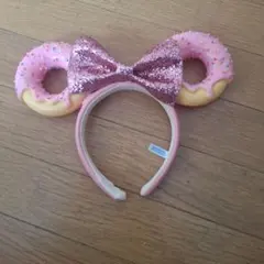 ディズニーランド　ミニーちゃんカチューシャ　ドーナッツ　パルパルーザ