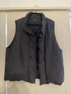 chirumiru  MUJI Labo ムジラボ　撥水中綿ベスト　S黒 MUJI (無印良品) - MUJI labo(ムジラボ) 撥水中わたベスト