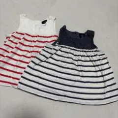 ベビー　ワンピース　二着セットのサムネイル
