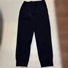 UNIQLO エアリズム 黒 ジョガーパンツ150