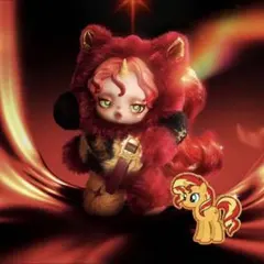 SKULLPANDA × My Little Pony ぬいぐるみペンダント