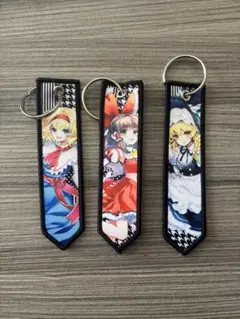 東方project　トレーディングコレクトフライトタグ　3点セット