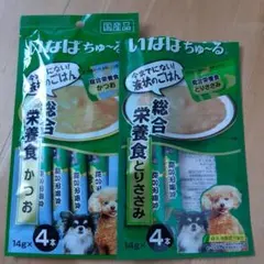 いなばちゅ〜る総合栄養食かつお4本とりささみ 2本セットのサムネイル