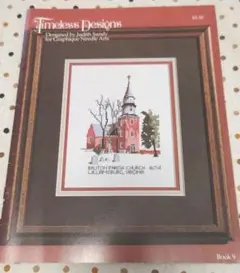 Timeless Designs Book 9 刺繍図案　クロスステッチ　家