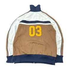 トラックジャケット　ジャージ　フルジップ　TAKEO KIKUCHI古着　8Laのサムネイル