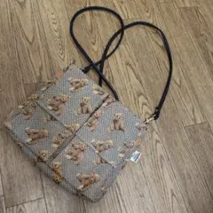 RaviRavi YAMATOYA TOKYO テディベア柄ショルダーバッグのサムネイル