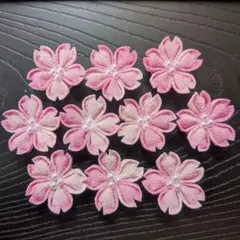 つまみ細工 花 桜 パーツ 494