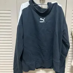 PUMA クルーネック スウェット ブラック Mサイズのサムネイル
