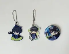 ブルーロック 潔世一 缶バッジ・キーホルダーセット