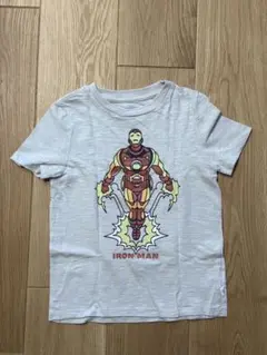 アイアンマン Tシャツ ライトグレー