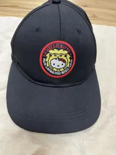 新日本プロレス　キティーちゃんコラボ　キャップ