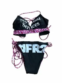 FR2 NSS Box Logo Swimsuit One-piece 水着 - メルカリ