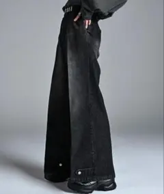 ADRER　extra quality wide flare pants