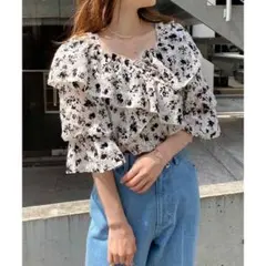【one after another】2wayオフショルブラウス