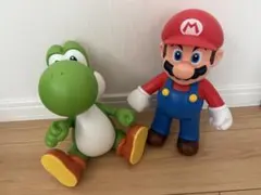 スーパーマリオブラザーズフィギュア　マリオ、ヨッシー