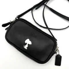 COACH × PEANUTS スヌーピー コラボ ショルダーバッグ