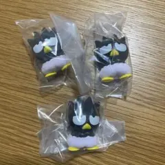 サンリオ　かぼちゃパンツフィギュア　バッドばつ丸3点セット