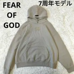 Fear Of God 7th パーカー Fear of God Seventh Collection 7 Hoodie Vintage Red Men's