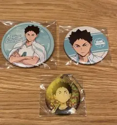 【ハイキュー‼︎】A青葉城西/岩泉一/缶バッジ/アクキー