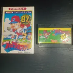 ファミリースタジアム87年度版　ファミコン　ソフト　箱有